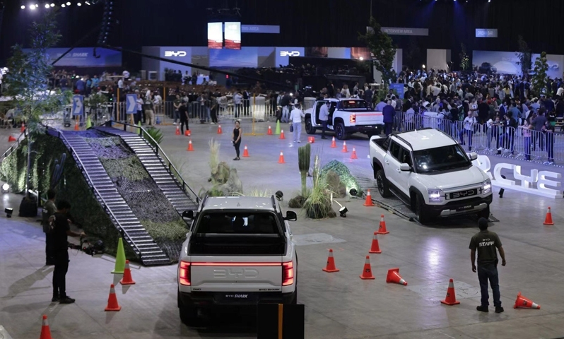 比亞迪首款皮卡SHARK墨西哥正式亮相  價格38.62萬起 比亞迪首款皮卡SHARK墨西哥正式亮相  價格38.62萬起